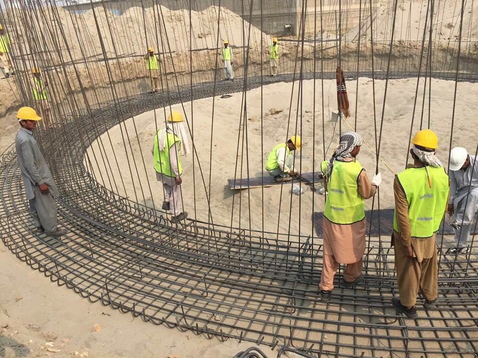 CONSTRUCTION OF TANKS FOUNDATION
