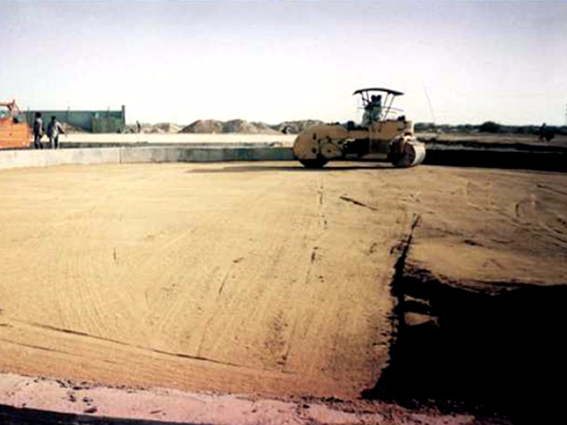 CONSTRUCTION OF TANKS FOUNDATION