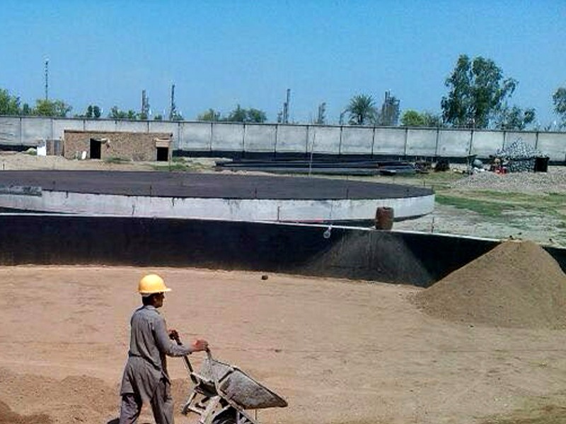CONSTRUCTION OF TANKS FOUNDATION